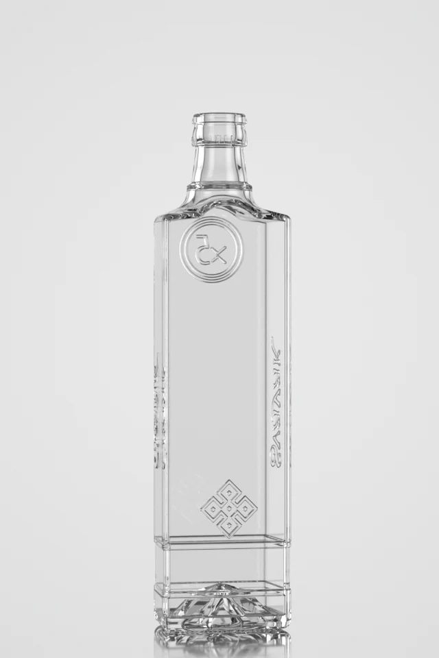 Бутылка 500 мл, горловина КПМ-30-1, модель XXI-КПМ-30-1-500-1